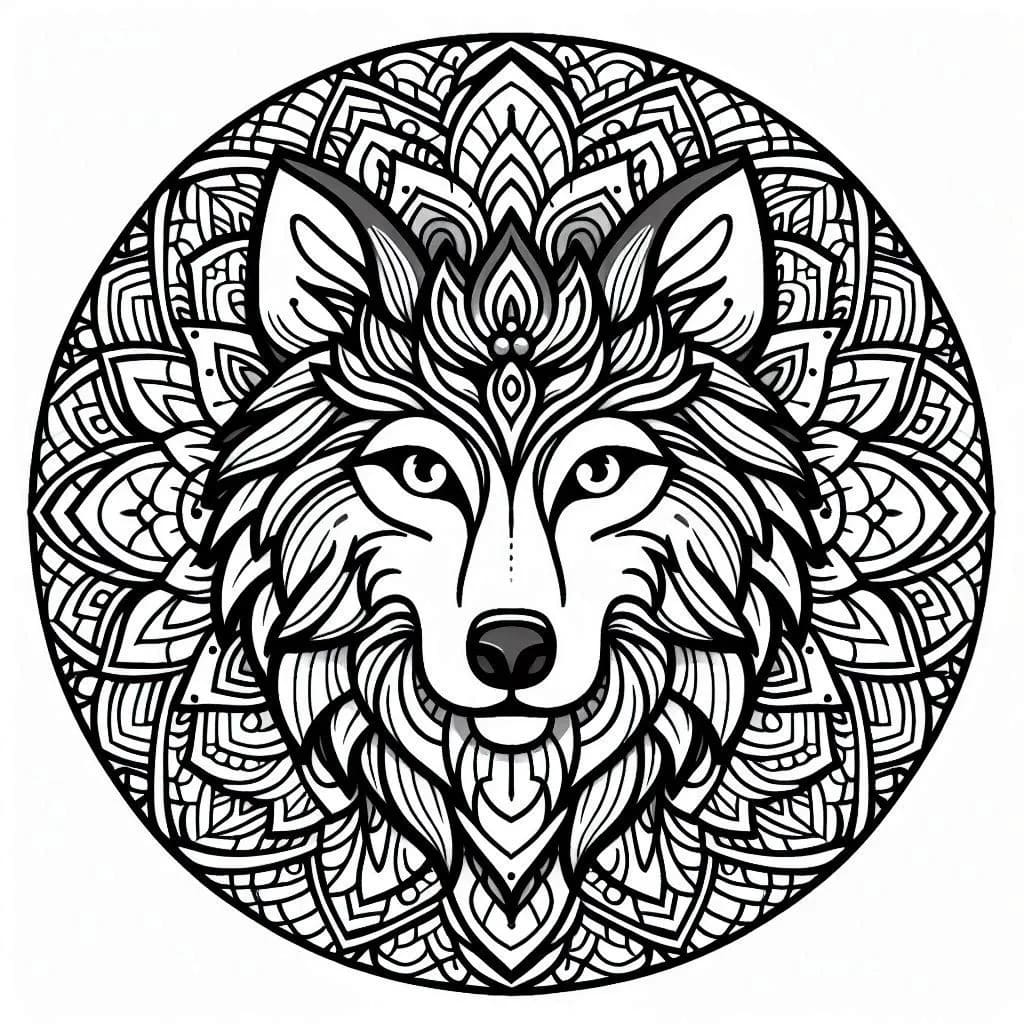Mandalas Animaux 79